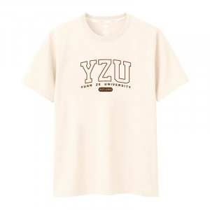 【20件起做，可來圖客製】YZU浮世繪色系純棉短T_杏樹白